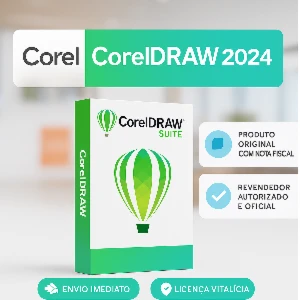 CorelDraw Graphics Suite 2024 Vitalicio - Original + NF