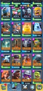 Conta Clash Royale LV 11 - Todas lendárias/ + brinde