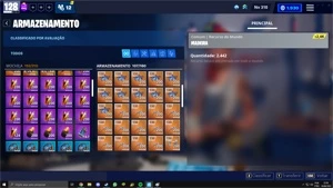 CONTA FORTNITE 70+ skins CAVALEIRO NEGRO+ 2k VBUCK