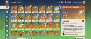 116 - 5Star Characters + 69 Five Star Guns - Genshin Impact