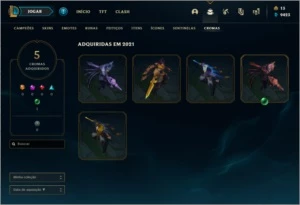 Conta Diamante 1 de League of Legends PROMOÇÃO! LOL