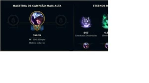 Conta Diamante 1 de League of Legends PROMOÇÃO! LOL