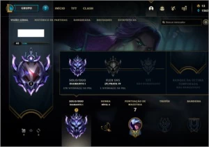Conta Diamante 1 de League of Legends PROMOÇÃO! LOL