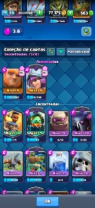 Contas clash royale