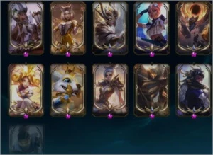 CONTA NO MESTRE COM 1033 SKINS (INCLUINDO PAX TF) - League of Legends LOL