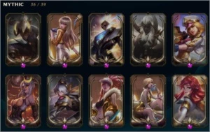 CONTA NO MESTRE COM 1033 SKINS (INCLUINDO PAX TF) - League of Legends LOL