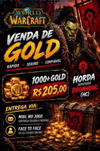 1K GOLD - Horda - Doomhowl (HC) - Blizzard