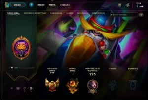 League Of Legends Conta Gold V LOL