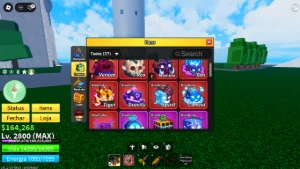 Conta Blox Fruits Lvl 2800 com Dragon Perm + 4 Perms - Roblox