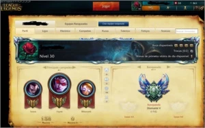 Conta Diamante 5 - LoL League of Legends