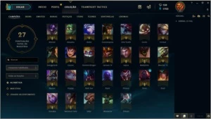 CONTA UNRAKED - League of Legends LOL