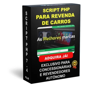 Script concessionaria php 7.4 - Outros