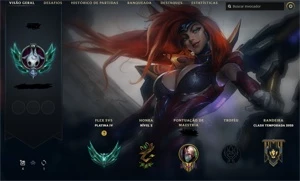 Conta League of Legends LOL
