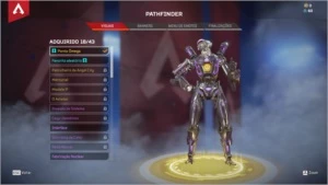 CONTA APEX LEGENDS (HERANÇA WRAITH)