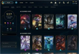 Conta Valorant + LoL - R$10000 gastos nas duas