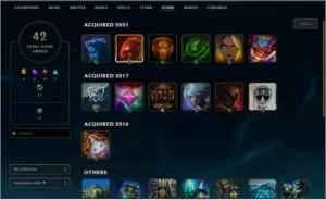 CONTA LOL D4, 24 CHAMPIONS + UDYR GUARDIAO ESPIRITUAL - League of Legends