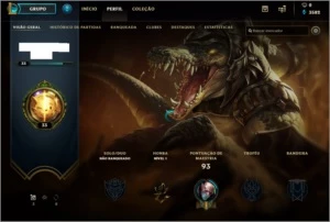 CONTA LVL 30 UNRANKED, BARATO PRA LEVAR - League of Legends LOL