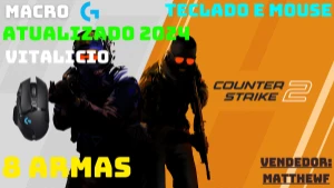 Counter Strike 2 - Macro - Mouses Logitech - Cs2 Atualizado