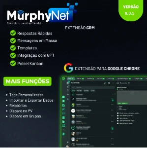 CRM Zap Extenssão Google Chrome - ANUAL