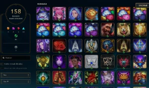 conta lol  FA , level 237, 115 champs - League of Legends