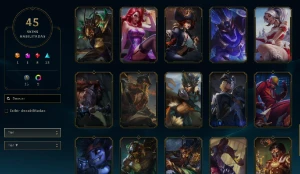 conta lol  FA , level 237, 115 champs - League of Legends
