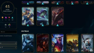 conta lol  FA , level 237, 115 champs - League of Legends