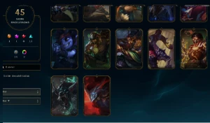 conta lol  FA , level 237, 115 champs - League of Legends