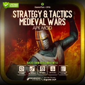 Strategy & Tactics: Medieval Wars v1.0.11 APK Mod [Dinheiro]