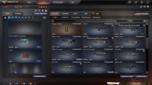 Conta Capitão com muitas MNS - Crossfire