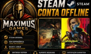 Steam compartilhada - Cyberpunk+dlc e Elden RIng+DLc