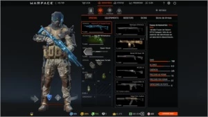 Warcafe - Ptt.63 + inúmeras armas. - Warface