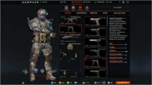 Warcafe - Ptt.63 + inúmeras armas. - Warface