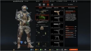 Warcafe - Ptt.63 + inúmeras armas. - Warface
