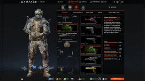 Warcafe - Ptt.63 + inúmeras armas. - Warface