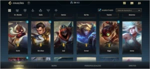 Conta wlid rift platina IV - League of Legends: Wild Rift LOL WR