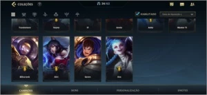 Conta wlid rift platina IV - League of Legends: Wild Rift LOL WR