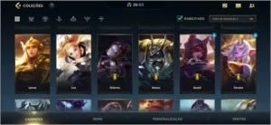 Conta wlid rift platina IV - League of Legends: Wild Rift LOL WR