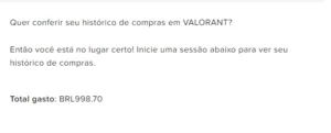 Conta Valorant Ex imortal +R$1000,00 gastos