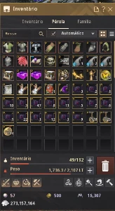 Conta Bdo-SA 730Gear Woosa Main DualBS PEN+2 Cavalo Lendas - Black Desert