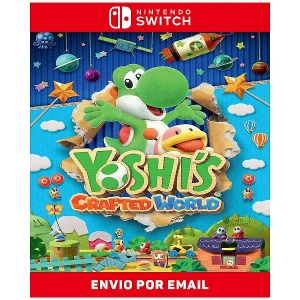 Yoshi's Crafted World - Nintendo Switch - Mídia Digital - Jogos (Mídia Digital)