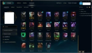 Conta de League of legends - Riot singed riven campeonato LOL
