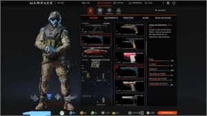 Conta ptt90, 11 wb cash principais + AK ALPHA, desert pink - Warface