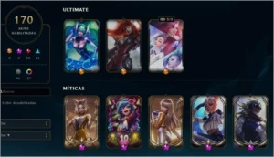 Conta Lol (170skin *5 Skins Prestigio) E-mail confirmado - League of Legends