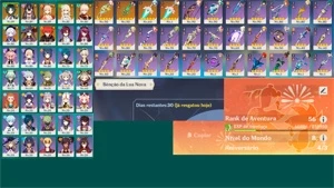 AR 56 - 12 5 ESTRELAS Heizou C6 - PERSONAGENS BEM BUILDADOS - Genshin Impact
