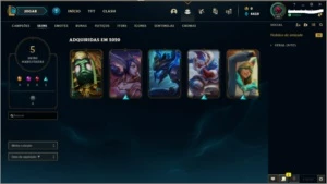 Conta League of Legends Diamond 4 barata Inativa LOL