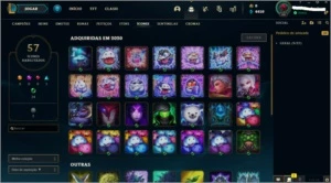 Conta League of Legends Diamond 4 barata Inativa LOL