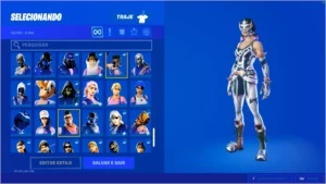 conta de fortnite