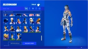 conta de fortnite