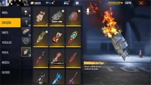 CONTA FREEFIRE COM PRIMEIRO PASSE - Free Fire