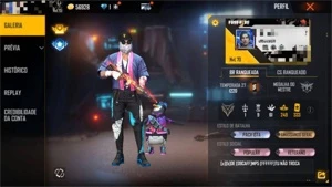 CONTA FREEFIRE COM PRIMEIRO PASSE - Free Fire